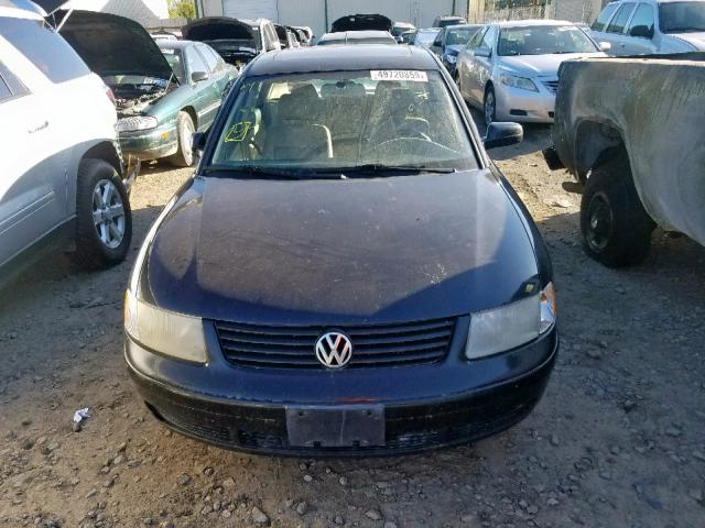 WVWUH23B3YE334279 - 2000 VOLKSWAGEN PASSAT GLX 黑色 照片 9