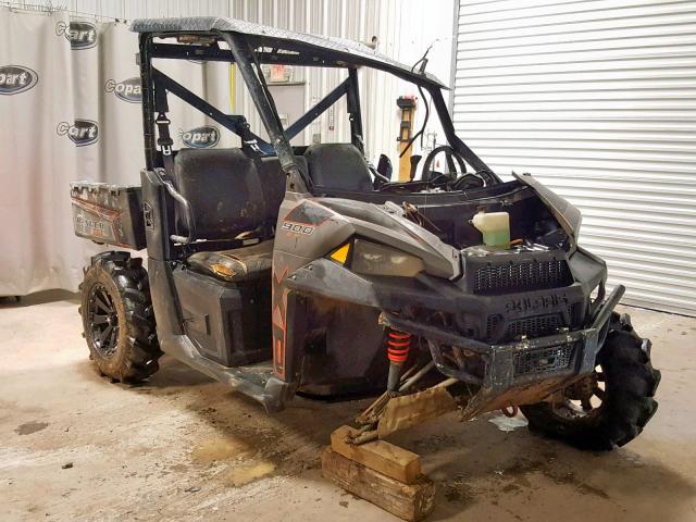 4XAUH9EA4EG346557 - 2014 POLARIS RANGER 900 GRAY photo 1