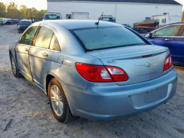 1C3LC56K58N293648 - 2008 CHRYSLER SEBRING TO BLUE photo 3