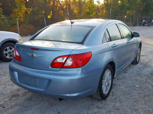 1C3LC56K58N293648 - 2008 CHRYSLER SEBRING TO BLUE photo 4