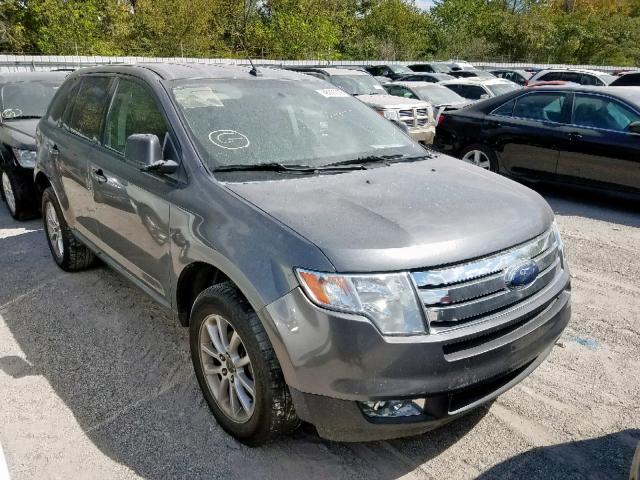 2FMDK38C49BA33280 - 2009 FORD EDGE SEL GRAY photo 1