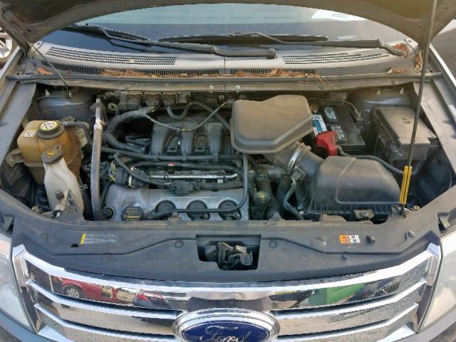 2FMDK38C49BA33280 - 2009 FORD EDGE SEL GRAY photo 7