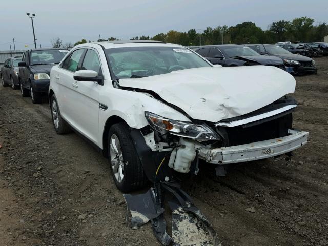 1FAHP2EWXCG110658 - 2012 FORD TAURUS SEL WHITE photo 1