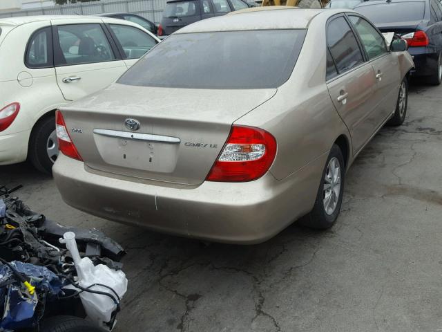 4T1BE32K74U300557 - 2004 TOYOTA CAMRY LE Qəhvəyi foto 4