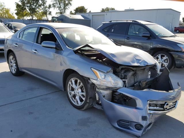 1N4AA5AP5CC808959 - 2012 NISSAN MAXIMA S BLUE photo 1