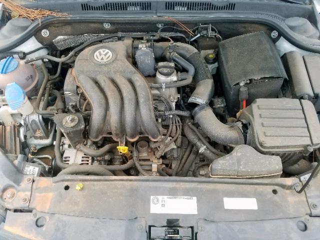 3VW2K7AJ1EM326670 - 2014 VOLKSWAGEN JETTA BASE WHITE photo 7