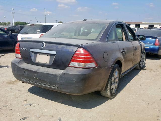 1MEHM40157G610791 - 2007 MERCURY MONTEGO LU GOLD photo 4