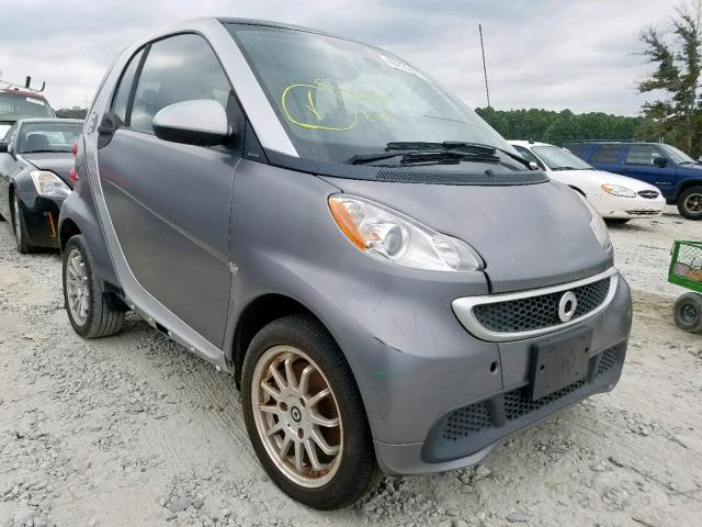 WMEEJ9AA8DK677291 - 2013 SMART FORTWO SILVER photo 1