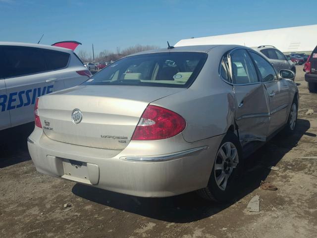 2G4WC582681190175 - 2008 BUICK LACROSSE C WHITE photo 4