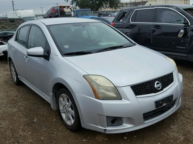 3N1AB6APXAL653701 - 2010 NISSAN SENTRA 2.0 SILVER photo 1