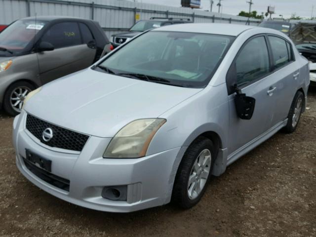 3N1AB6APXAL653701 - 2010 NISSAN SENTRA 2.0 SILVER photo 2