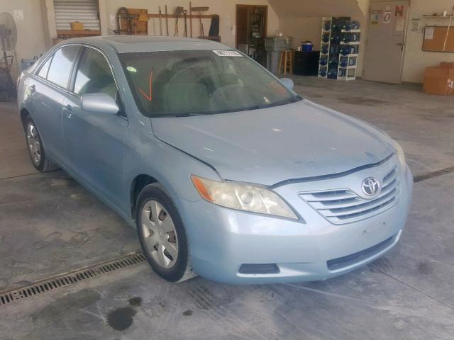 4T4BE46K89R095411 - 2009 TOYOTA CAMRY BASE BLUE photo 1