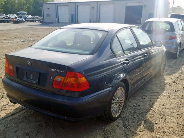 WBAEU33462PF56737 - 2002 BMW 325 XI BLUE photo 4