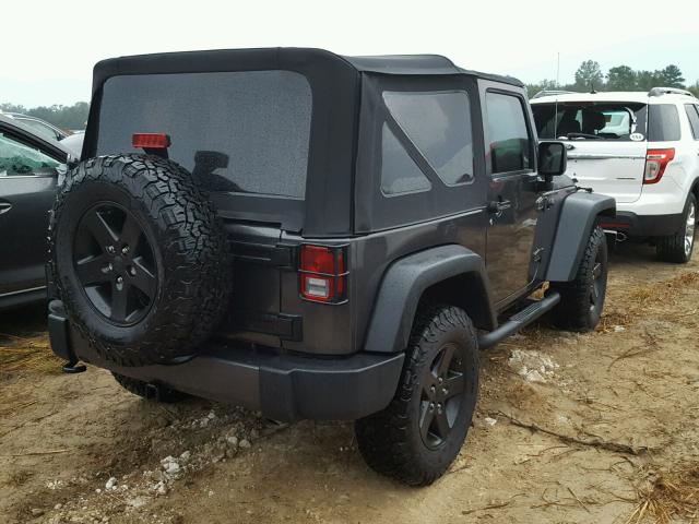 1C4AJWAG5HL618330 - 2017 JEEP WRANGLER S GRAY photo 4