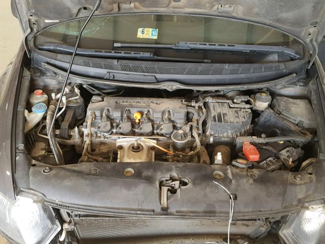 2HGFG1B94BH509872 - 2011 HONDA CIVIC EXL 灰色 照片 7