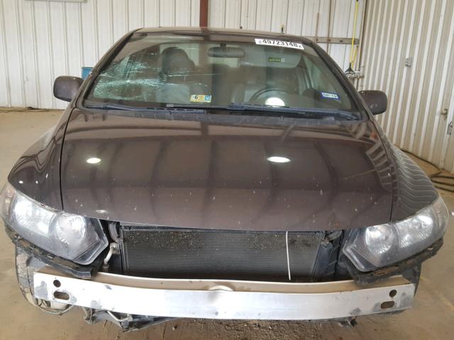 2HGFG1B94BH509872 - 2011 HONDA CIVIC EXL 灰色 照片 9