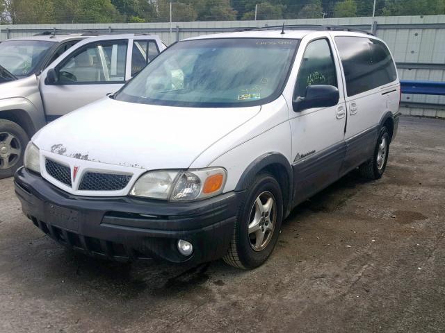 1GMDX03E21D222100 - 2001 PONTIAC MONTANA WHITE photo 2