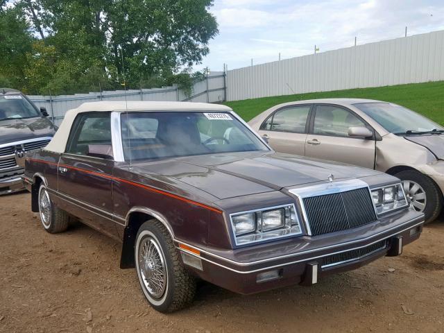 1C3BC55DXCG185960 - 1982 CHRYSLER LEBARON ME BROWN photo 1