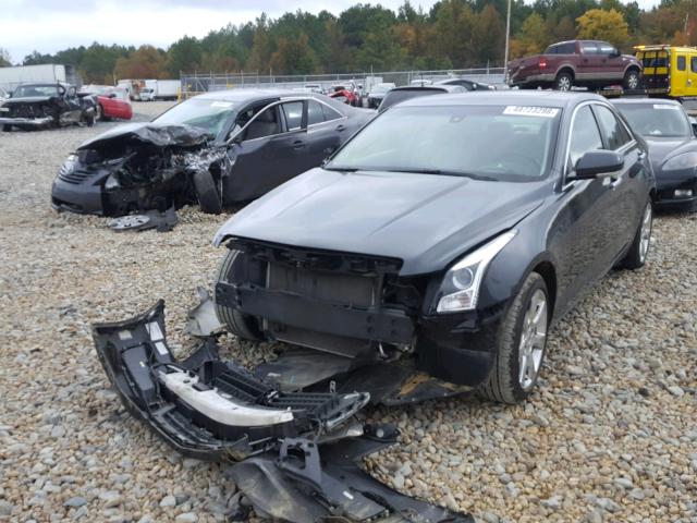 1G6AB5RX2E0107637 - 2014 CADILLAC ATS LUXURY GRAY photo 2