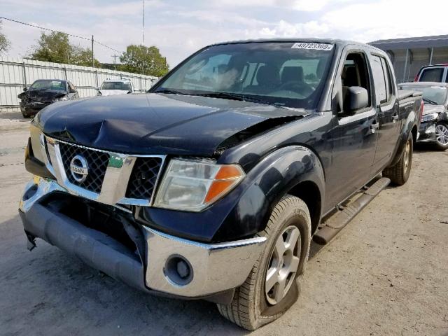 1N6AD09U48C404537 - 2008 NISSAN FRONTIER C BLACK photo 2