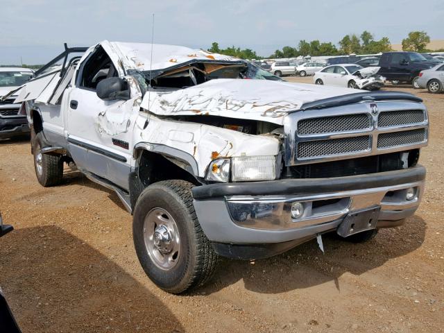 1B7KF23661J602948 - 2001 DODGE RAM 2500 WHITE photo 1