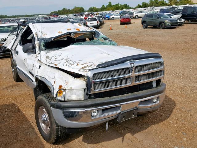 1B7KF23661J602948 - 2001 DODGE RAM 2500 WHITE photo 9