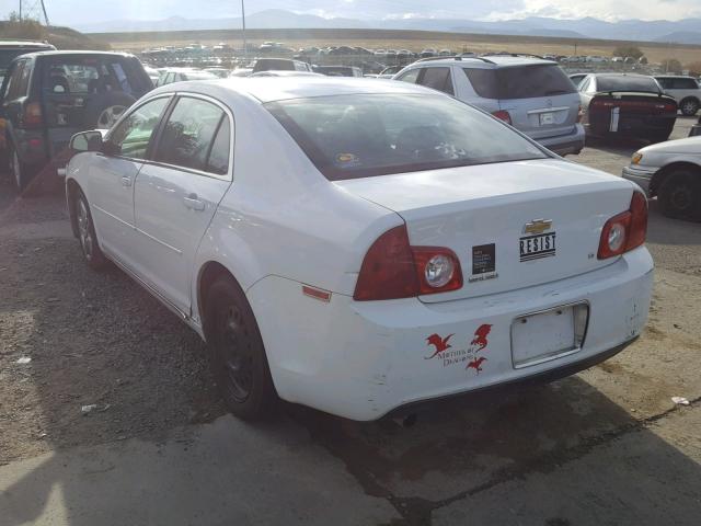 1G1ZH57B99F227968 - 2009 CHEVROLET MALIBU 1LT 白色 照片 3
