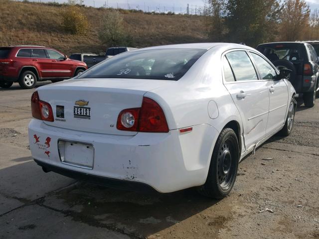 1G1ZH57B99F227968 - 2009 CHEVROLET MALIBU 1LT 白色 照片 4