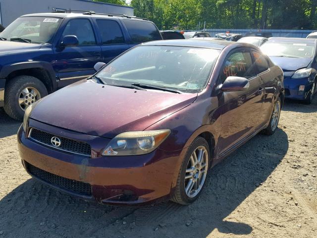 JTKDE177260139351 - 2006 TOYOTA SCION TC იასამნისფერი ფოტო 2