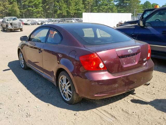 JTKDE177260139351 - 2006 TOYOTA SCION TC იასამნისფერი ფოტო 3