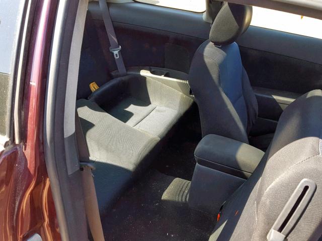 JTKDE177260139351 - 2006 TOYOTA SCION TC იასამნისფერი ფოტო 6