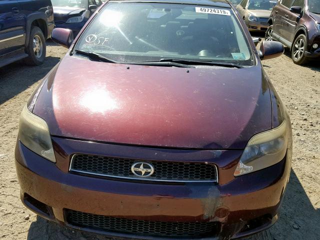 JTKDE177260139351 - 2006 TOYOTA SCION TC იასამნისფერი ფოტო 9