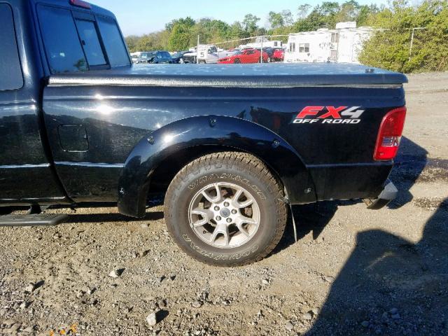 1FTLR4FE9APA11777 - 2010 FORD RANGER SUP BLACK photo 9