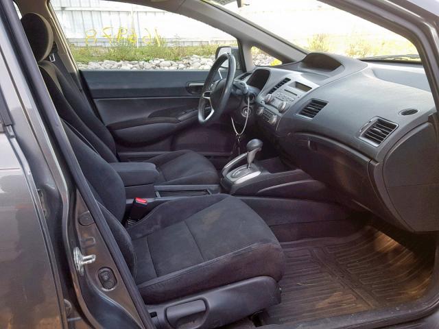 2HGFA16689H027028 - 2009 HONDA CIVIC LX-S Boz foto 5