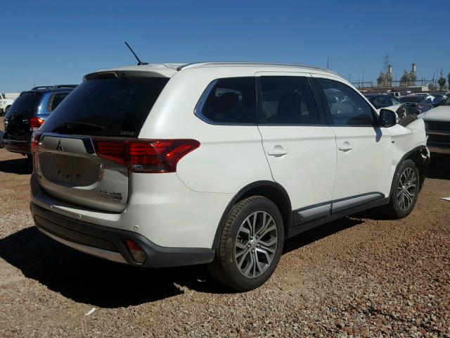 JA4JZ4AXXGZ008698 - 2016 MITSUBISHI OUTLANDER WHITE photo 4