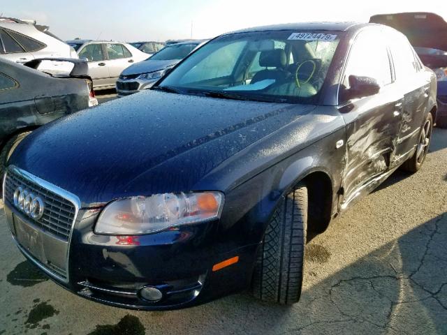 WAUAF78E35A552859 - 2005 AUDI A4 2.0T BLUE photo 2