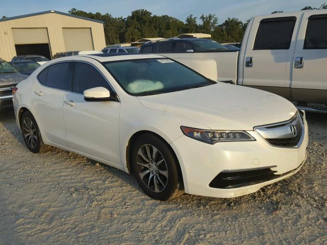 19UUB1F39FA007780 - 2015 ACURA TLX WHITE photo 1