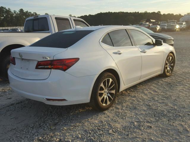 19UUB1F39FA007780 - 2015 ACURA TLX WHITE photo 4