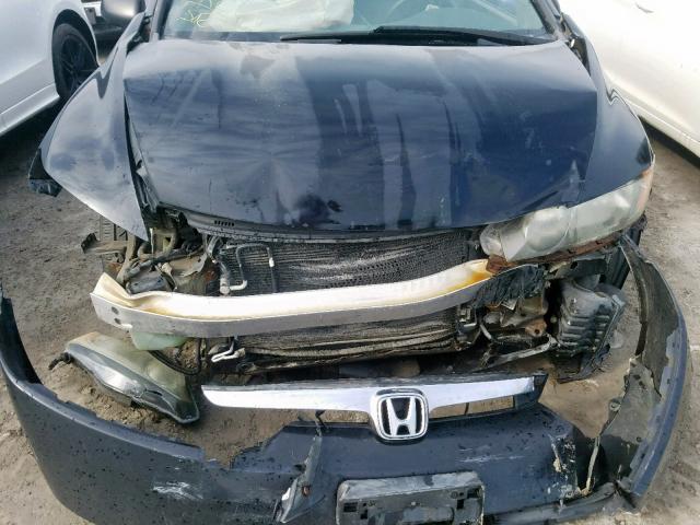 1HGFA16326L804033 - 2006 HONDA CIVIC DX V BLACK photo 9