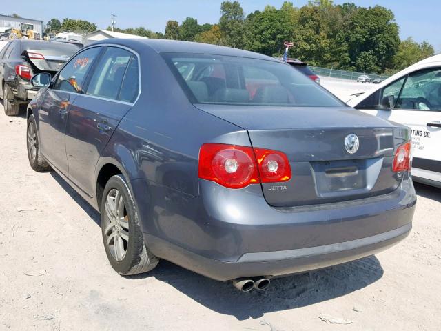 3VWRF71K66M698082 - 2006 VOLKSWAGEN JETTA 2.5 GRAY photo 3