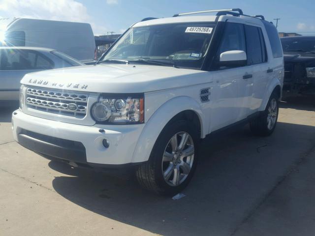 SALAK2D49DA679900 - 2013 LAND ROVER LR4 HSE LU WHITE photo 2