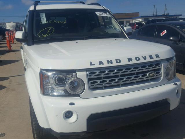 SALAK2D49DA679900 - 2013 LAND ROVER LR4 HSE LU WHITE photo 9