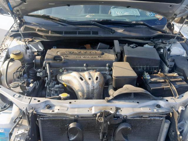 4T1BE46K29U897737 - 2009 TOYOTA CAMRY BASE SILVER photo 7