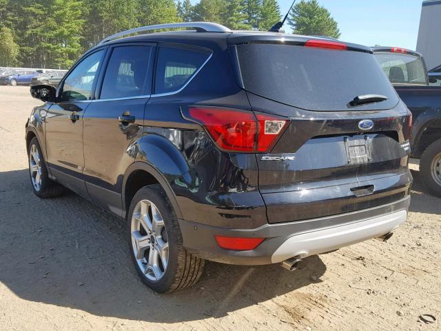 1FMCU9J99KUC28959 - 2019 FORD ESCAPE TIT BLACK photo 3