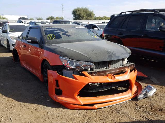 JTKJF5C7XFJ007302 - 2015 TOYOTA SCION TC ორფეროვანი ფოტო 1