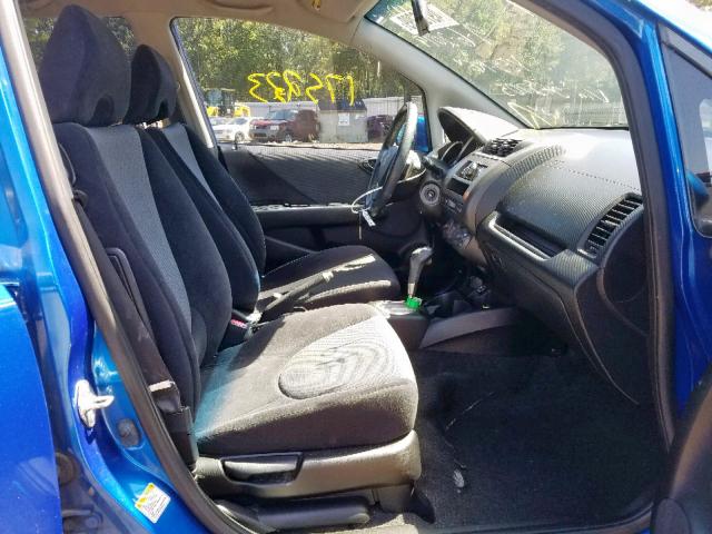 JHMGD38617S042705 - 2007 HONDA FIT S 蓝色 照片 5