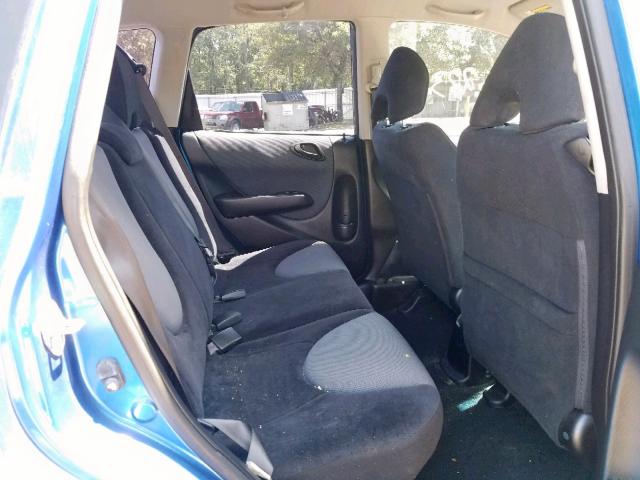 JHMGD38617S042705 - 2007 HONDA FIT S 蓝色 照片 6