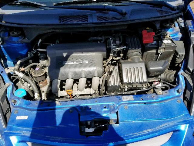 JHMGD38617S042705 - 2007 HONDA FIT S 蓝色 照片 7