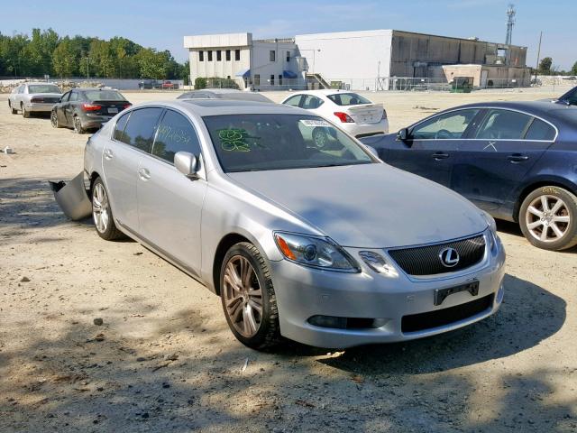 JTHBC96S175002266 - 2007 LEXUS GS 450H SILVER photo 1