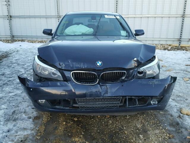 WBANV1C54AC157211 - 2010 BMW 528 XI BLUE photo 9